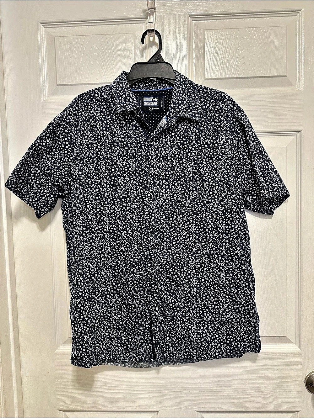 Monument Floral Short Sleeve Shirt XL